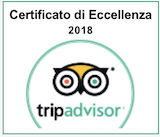Riconoscimento TripAdvisor 2018 B&B. Piazza Armerina